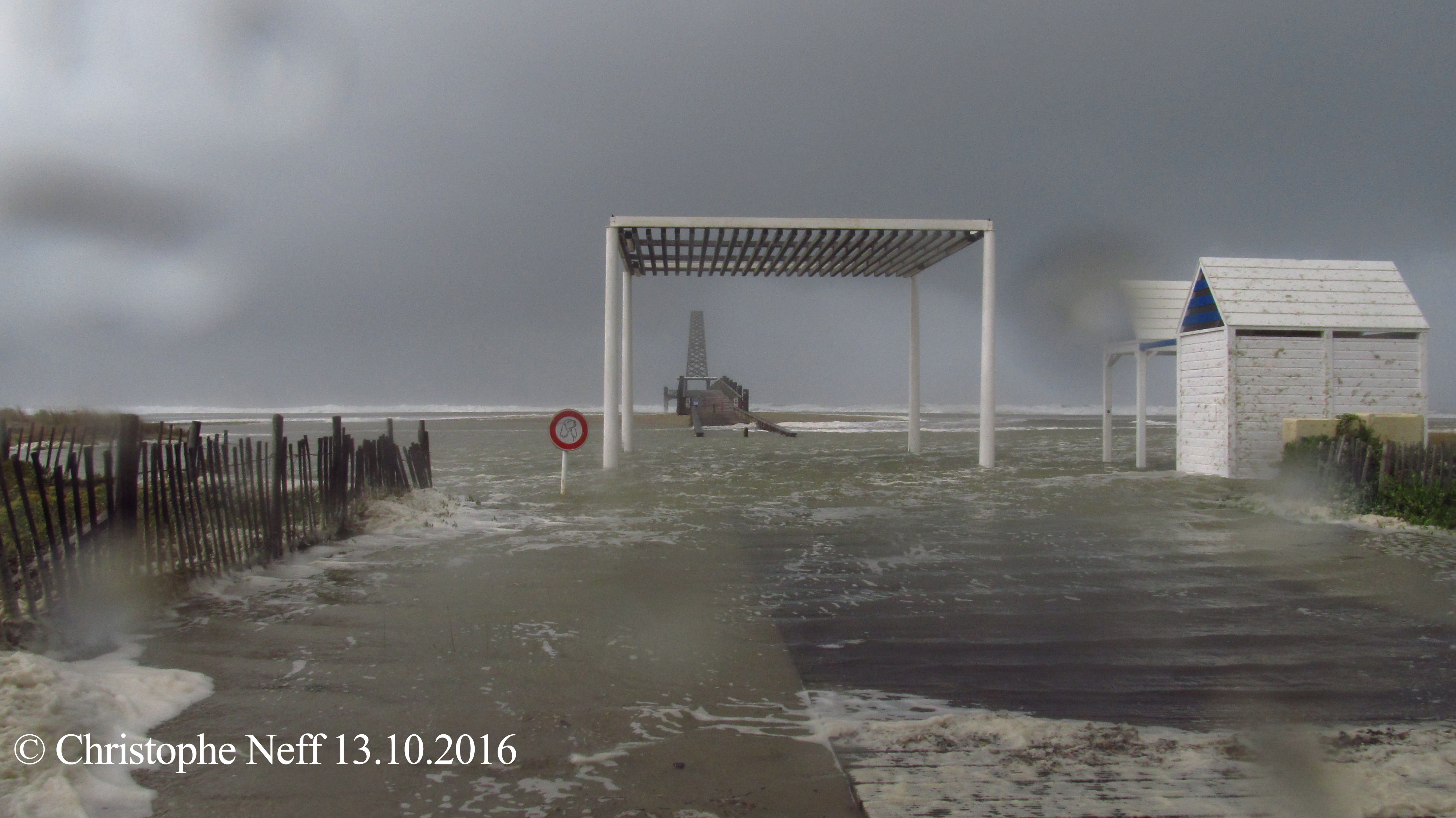 Port Leucate, le ponton 13.10.2016 vers 15H46