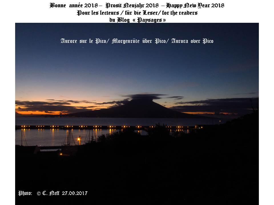 Neujahrspostkarte 2018 blog paysages