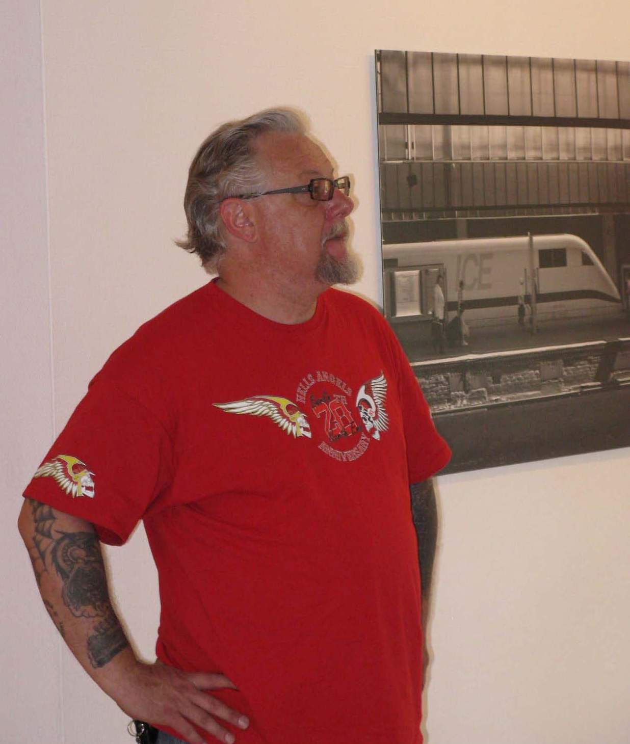 Lutz Schelhorn in der Kunststiftung Baden - Württemberg 16.7.2010