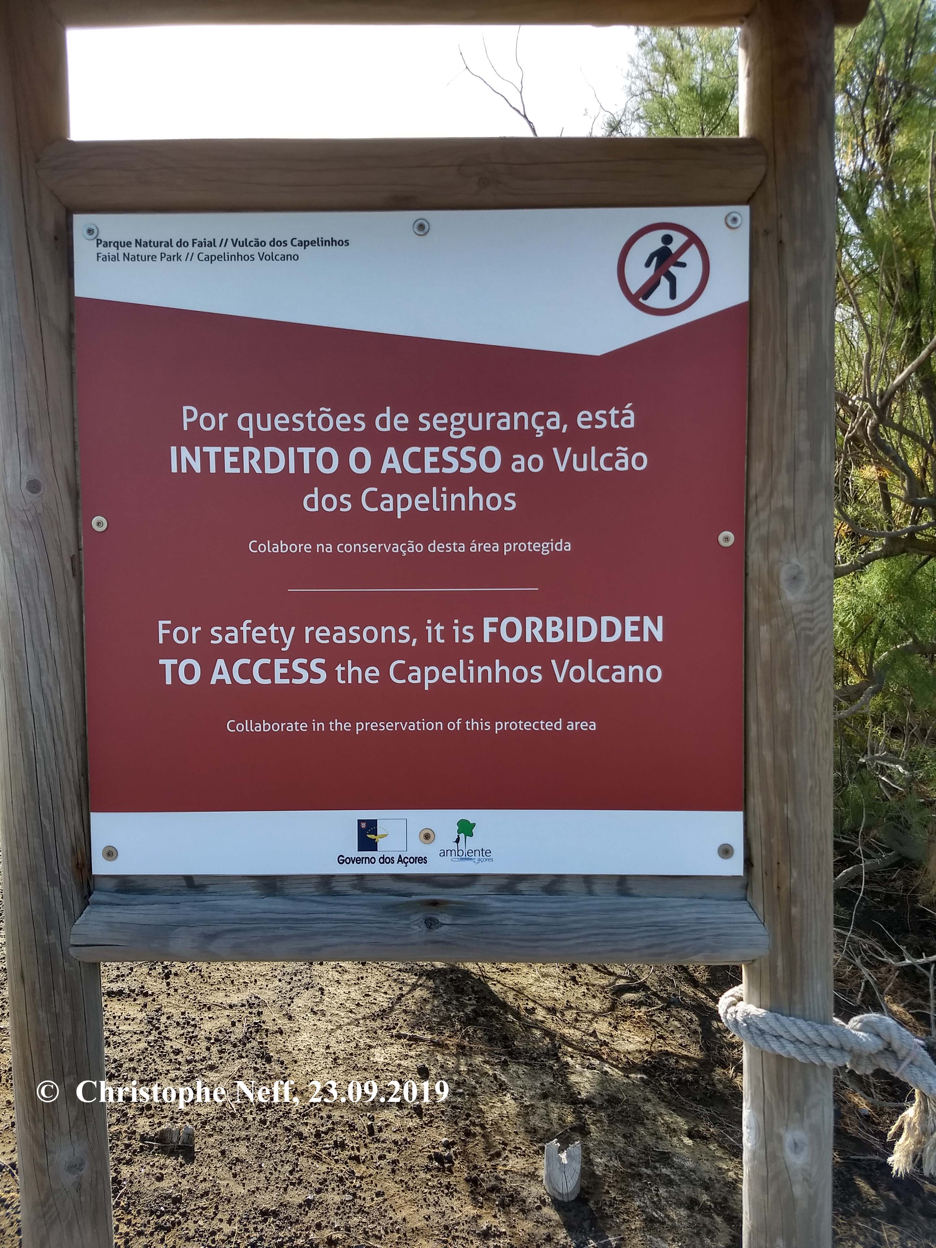 Capelinhos forbidden( 23.09.2019)