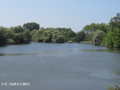 Le Lac de Munchhausen - la Sauer en crue 6.7.2013